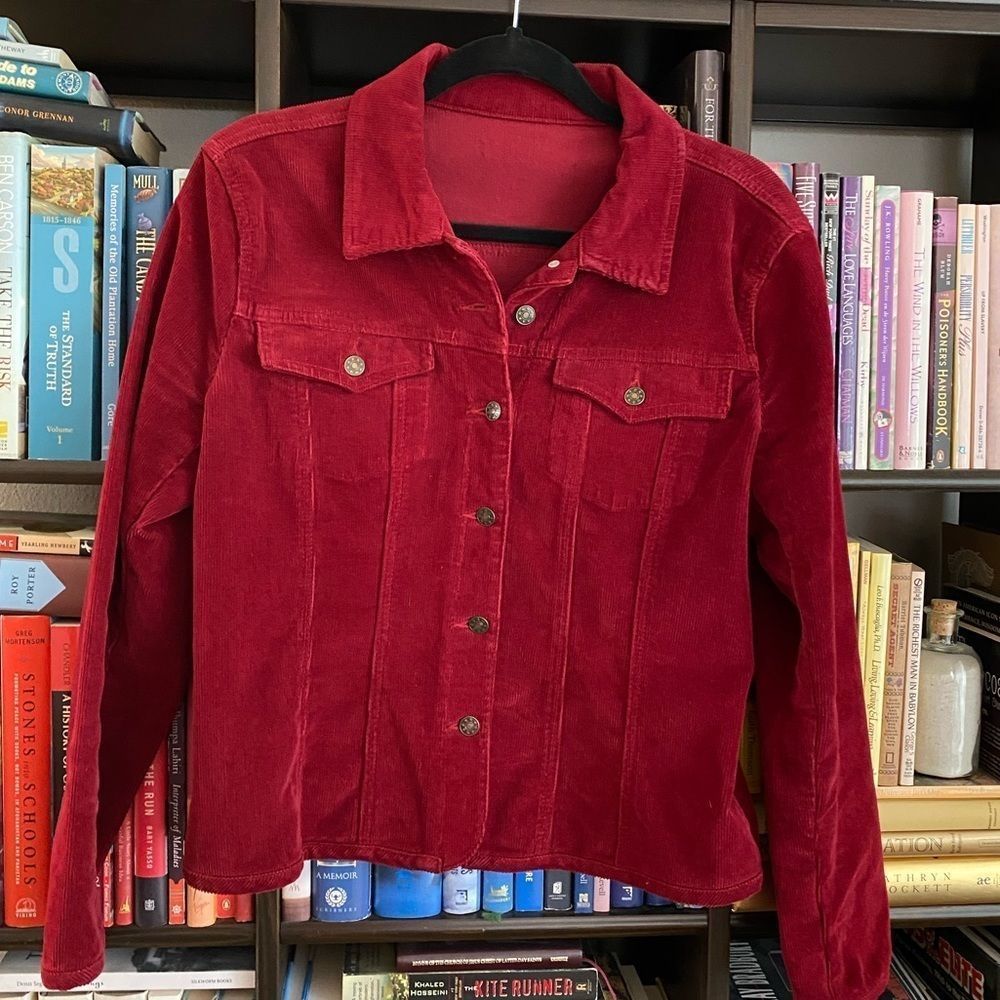 Cranberry Corduroy Jacket